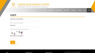 
                            12. Log in | Career Development Center Portal - CDC Portal