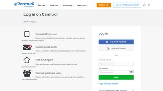 
                            2. Log in - Carmudi.com