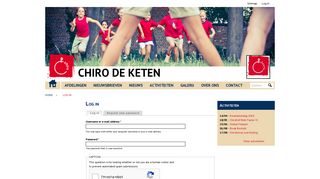 
                            8. Log in | Chiro De Keten