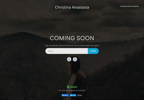 
                            9. Log in | Christina Anastasia