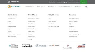 
                            13. Log In - CIE Tours