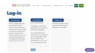 
                            12. Log-in – CLI Engage Public