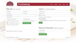 
                            7. Log In - Coco Brooks Fundraising