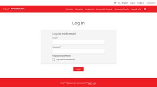 
                            5. Log-in - ColgateProfessional.com