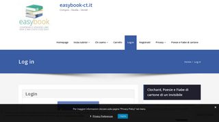 
                            8. Log in | Compra e vendi libri scolastici usati! GRATIS! | easybook-ct.it