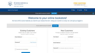 
                            6. Log In | Concordia University-Portland Online Bookstore - MBS Direct