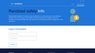 
                            12. Log-in Consultant - Randstad Safety