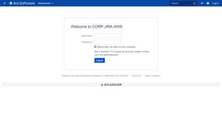 
                            10. Log in - CORP JIRA AWS