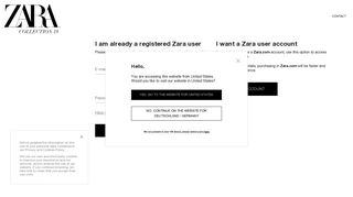 
                            5. LOG IN / CREATE ACCOUNT - ZARA Germany - Official Website