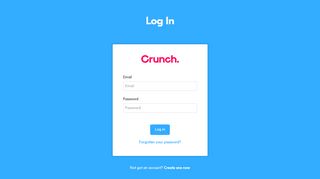 
                            3. Log in - Crunch Accounts