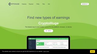 
                            2. Log In · CryptoHuge