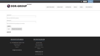 
                            7. Log in | DDR-GROUP