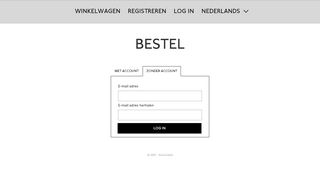 
                            9. Log in - De Balie