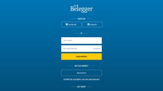 
                            1. Log in - De Belegger