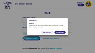 
                            11. Log in - De Schaal van M