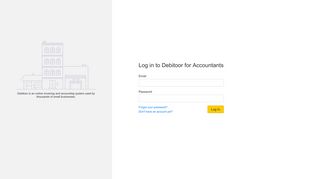 
                            4. Log In - Debitoor for Accountants