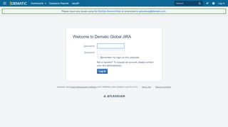 
                            9. Log in - Dematic Global JIRA