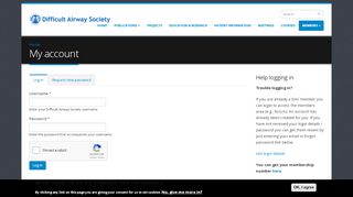 
                            10. Log in | Difficult Airway Society