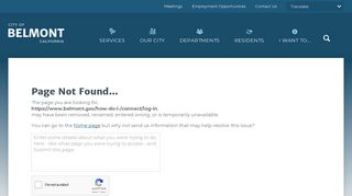 
                            4. Log in & Do More | City of Belmont