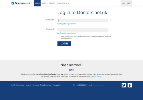 
                            4. Log in - Doctors.net.uk | Doctors.net.uk - by doctors, for doctors