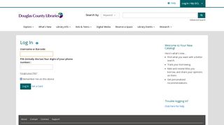 
                            12. Log In | Douglas County Libraries | BiblioCommons