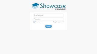 
                            6. Log in - DoYouBuzz Showcase