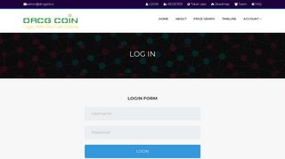 
                            12. Log In - DRCG COIN | A Decentralized Blockchain based ...
