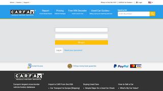 
                            5. Log in | Drupal - CARFAX Europe
