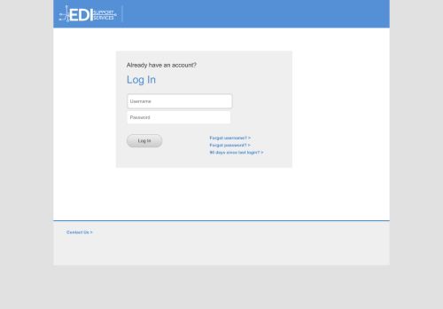 
                            1. Log In - EDISS Connect