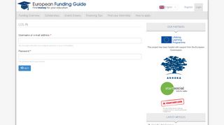 
                            7. Log in | EFG - European Funding Guide