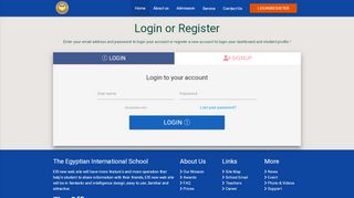 
                            3. Log in - >EIS-Schools