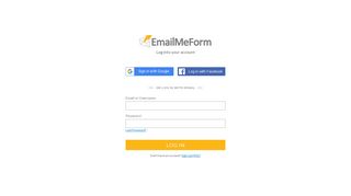 
                            4. Log in - EmailMeForm