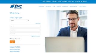 
                            11. Log In | EMC Insurance Companies