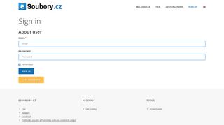 
                            3. Log in | eSoubory.cz - all files in one place