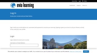 
                            10. Log In | Evia Learning