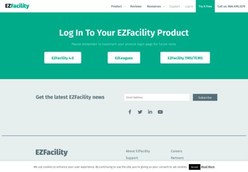 
                            1. Log In - EZFacility