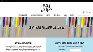 
                            5. Log In - Faber Academy