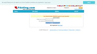 
                            1. Log In - Fdating.com