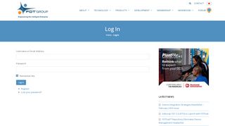 
                            3. Log In - FDT Group