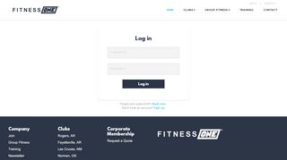 
                            12. Log in - Fitness One