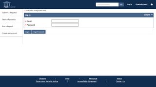 
                            2. Log In - FOIAOnline