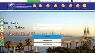 
                            1. Log in for e-services | Department of Goods and Services Tax