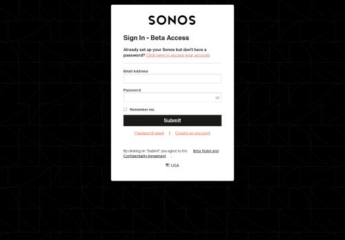 
                            6. Log in for the Sonos Beta Programme here. | Sonos