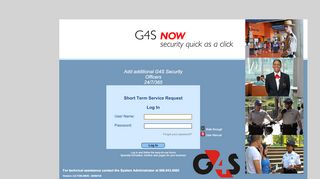 
                            6. Log In - G4S Secure Solutions