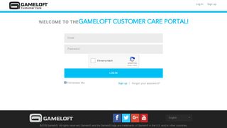 
                            3. Log In - Gameloft Support