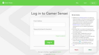 
                            6. Log In - Gamer Sensei