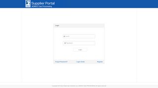 
                            3. Log in - GASCO Supplier Portal