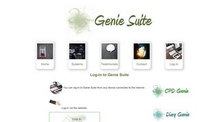 
                            7. Log-In - Genie Suite
