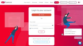 
                            9. Log in | getfluence.com