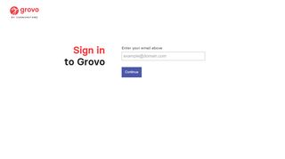 
                            13. Log in - Grovo